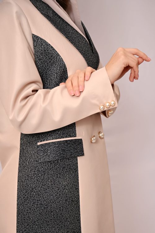 عباية البليزر بتداخلات الجاكار FA 611