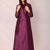 عباية الريتشي البنفسجية بتصميم البليزر الراقي FA 605