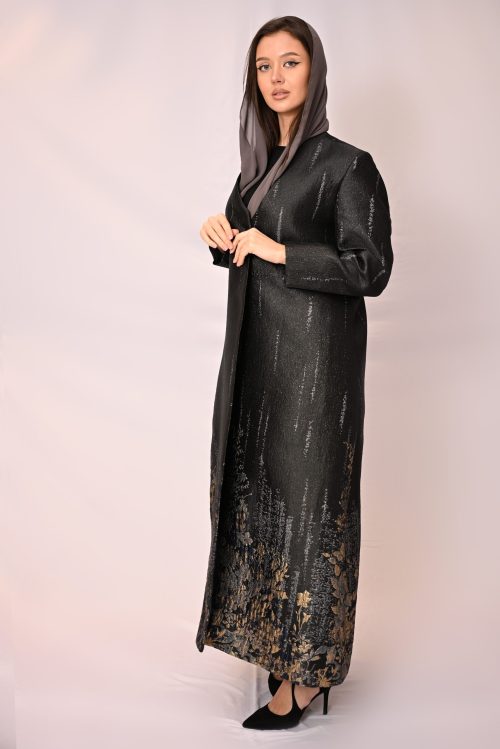 عباية البليزر الأنيقة بنقوش الجاكار FA 615