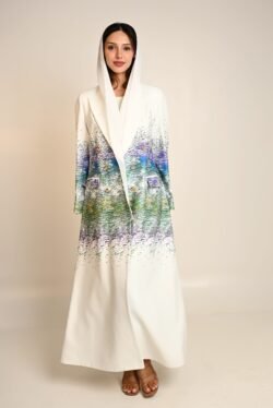 عباية كريب فاخرة قصة بليزر FA 627